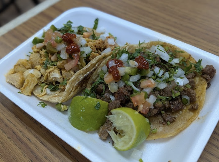 El Progreso #14 signature dishes Steak Taco
Marinated Pork Taco
Carne Asada Burrito